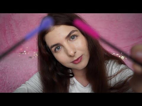 ASMR DOING YOUR EYEBROWS (My First Roleplay)