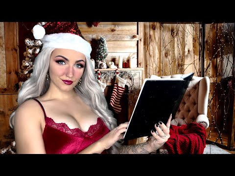 🎄Santa's Secretary Elf Helps You! 🎅 ASMR Role Play (Personal Attention, Typing Sounds)