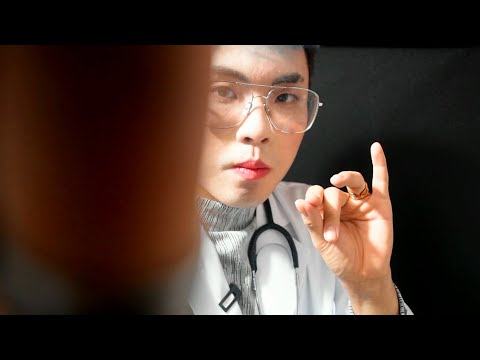 Cranial Nerve Exam on Yo Screen 👁️ ASMR Korean Doctor Roleplay • 뇌신경 검사