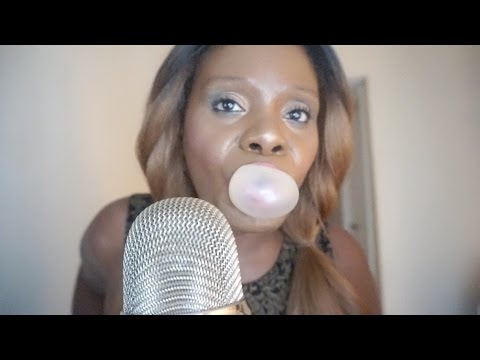 Smoothie King ASMR Chewing Gum/Eating Sounds/Ramble