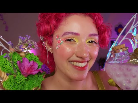 ASMR Fairy Gives You a Spring Makeover 🧚‍♀️✨ (fantasy roleplay, layered sounds, spa rp, pampering)