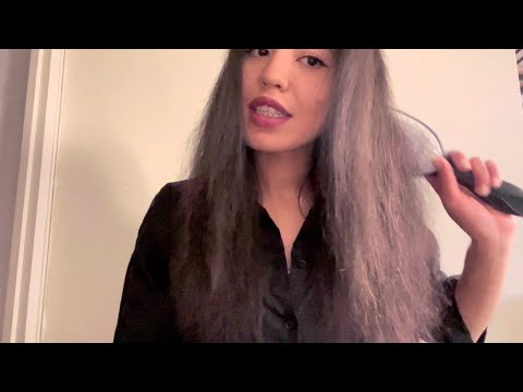 ASMR -  Hair Brushing Sounds 🩷