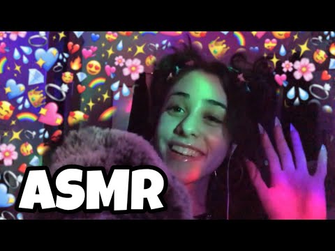 ASMR| WE HIT 20K!! EATING POPPING CANDY & RAMBLING ABOUT MY NAILS (EXTREME CRUNCH) 🦋🌈💖