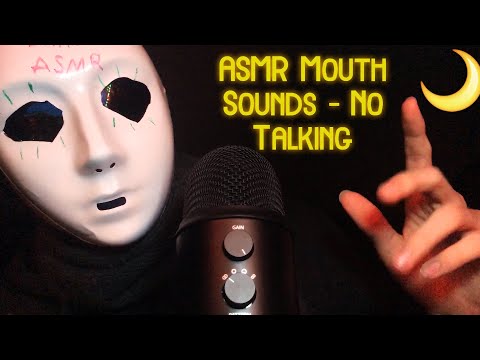 ASMR MOUTH SOUNDS (NO TALKING) - BLIND ASMR