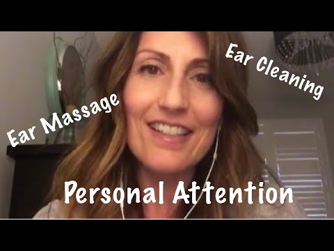 ASMR Personal Attention: Ear Cleaning|  Ear Brushing | Ear Massage Treatment for Relaxation