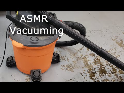 ASMR Vacuuming...Shopvac in Flooded Basement