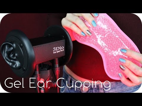 ASMR Gel Bead Ear Cupping, Tingly Tapping, Fabric Stroking, Delicate Sticky Sounds for Relaxation ✨