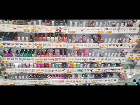 Walmart Nail Lacquer Organization (With New Display) 1-30-2020