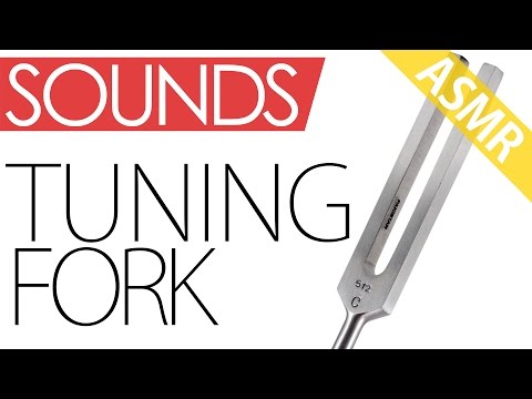 Tuning Fork Sounds (ASMR, binaural, ear to ear, audio only)