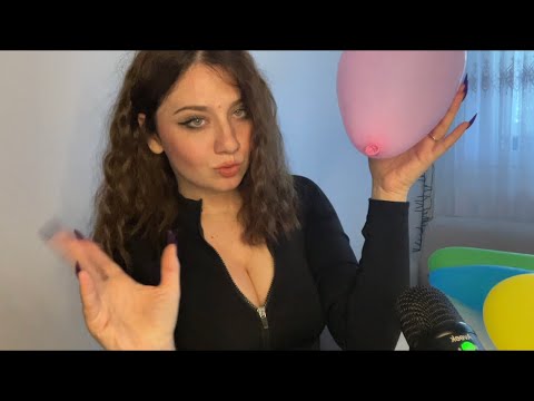 ASMR | Popping Balloons 🎈 🎈🎈 Satisfying Sounds 😜😈😈💋❤️ ( Requested)