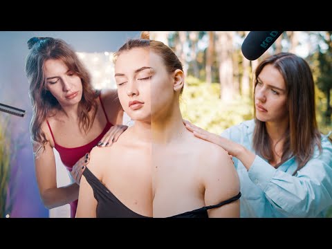 40 minutes ASMR Massage from Olga to Liza