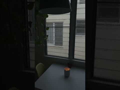 a glimpse into my rainy gloomy morning in los angeles | anxiety relief | ASMR + lifestyle