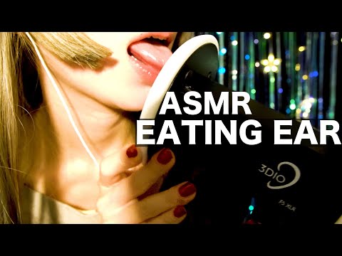 ASMR | Let's sleep EAR EATING （耳舐め&耳食べ3dio大好き ）
