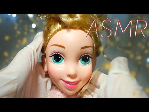 ASMR Cleaning Her Face (oil blotting, spraying, latex)