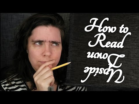 ASMR How to Read Upside Down (and Why!)