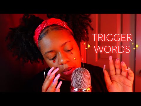 ASMR - The Best Trigger Words for Tingles & Sleep ❤️✨ (Tingle Overload✨)