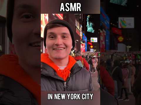 ASMR in Public | New York City 🗽💤 (sights and sounds) #shorts #asmr #satisfying