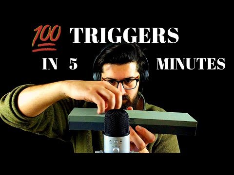100 Triggers. 5 Minutes. FAST. [ASMR]