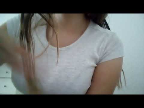 Girlfriend Roleplay ASMR with kisses and hand movements