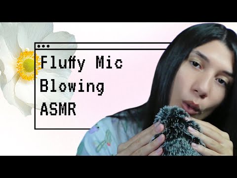 Fluffy Mic Blowing ASMR  | No Talking