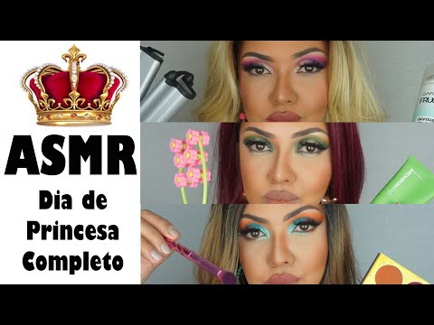 2 Horas de #ASMR Salao de BELEZA  Sem Propaganda no Meio #Roleplay #Brasil #DiadePrincesa