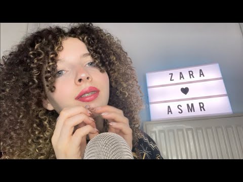 ASMR | Nail tapping, personal attention & Christmas trigger words ✨