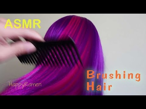 ASMR Mannequin Brush Hair