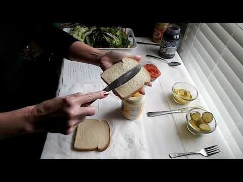 ASMR | Making Sandwiches w/Plastic Crinkles (Whisper)