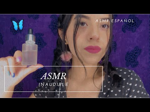 ASMR/ Inaudible/ Sonidos de gotero/ASMR en español/ Andrea ASMR 🦋