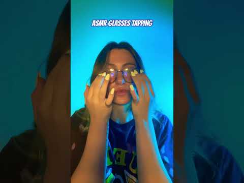 ASMR GLASSES TAPPING 👀