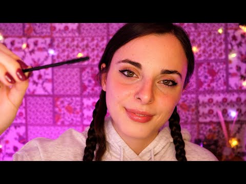 ASMR Roleplay ❤️ Big sis does your makeup for a date 🥰 (comforting, gentle personal attention)