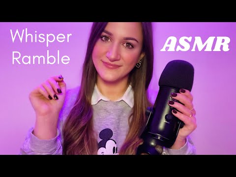 ASMR • Close Whisper Ramble 👄 (Mouth Sounds)