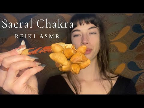 Reiki ASMR ~ Relaxing | Sacral Chakra | Energy Healing | Creativity | Pleasure