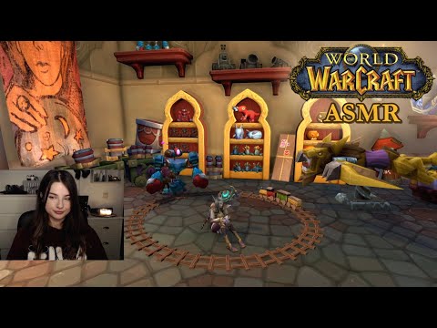 ASMR 🔮 Exploring Dalaran City in World of Warcraft 🧙 Whispering and Ambient Sounds
