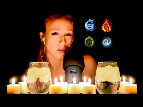 The Four Elements ASMR: Fire, Water, Earth, Air