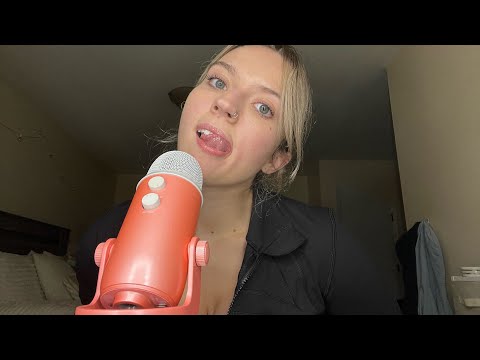 ASMR| 1 Hour of Wet Mouth Sounds/ Spit Painting on You, Tapping & More!