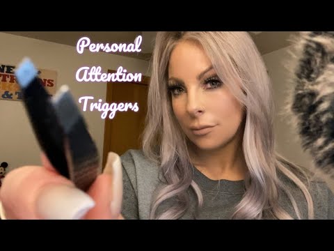 ASMR- Up Close Personal Attention Triggers | Maybe the most relaxing video I ever made?! 💯 Sleep