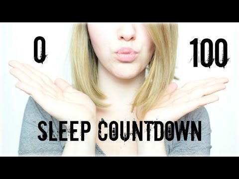 ASMR Geflüsterter Einschlaf Countdown ♡ Sleep Countdown | Close up Ear to Ear Whisper