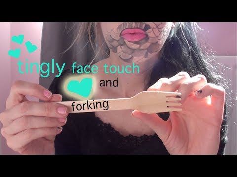 tingly Personal attn face forking, face smoothing tut tut asmr pt 2