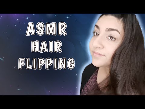 [ASMR] Hair Over My Face | Waving, Flipping, Layered Sounds (visual trigger)💁🏽‍♀️