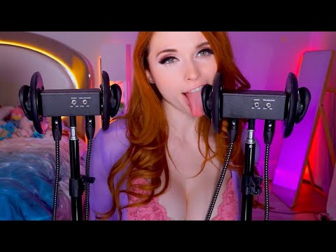 ASMR Ear Licking (3Dio) | amouranth 20220202