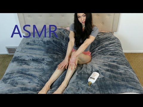 ASMR: Lotion Sounds with Feet
