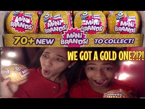 SERIES 2 MINI BRANDS UNBOXING .... our first ones and we got these?!.... ||ASMR||