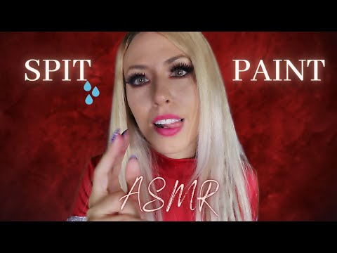 ASMR Cheerleader Spit Paints Your Face | Wet Mouth Sounds | Personal Attention | Face Touching