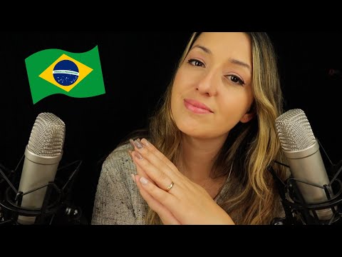 ASMR | Palavras Gatilho e Afirmações Positivas em Português do Brasil | Trigger Words in Portuguese