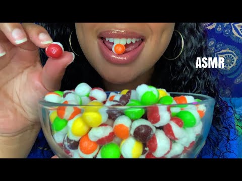 ASMR | Trying Freeze Dried Skittles 🥶🌈