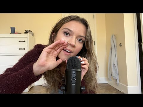 ASMR| MIC SCRATCHING/ MOUTH SOUNDS AT HIGH VOLUME