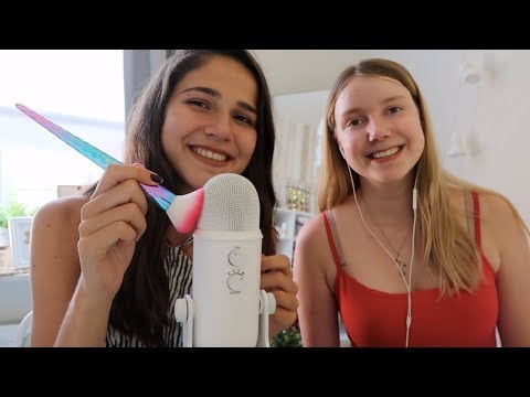 ASMR friend tries giving me tingles