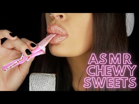 [ASMR] CHEWY CANDY MUKBANG 🍬🍭- Intense Mouth Sounds, Super Tingles