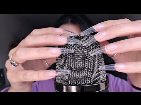 ASMR *New* Mic Test ~ (tapping, brushing, trigger words, mouth sounds & more)